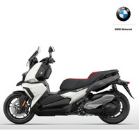 BMW 宝马 C400X 摩托车 雪山白