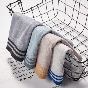 俞兆林 3168-3 男士中腰平角内裤 3条装