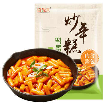 盛源来 韩式辣炒年糕条韩国正宗甜辣东北速食芝士年糕火锅套餐食品