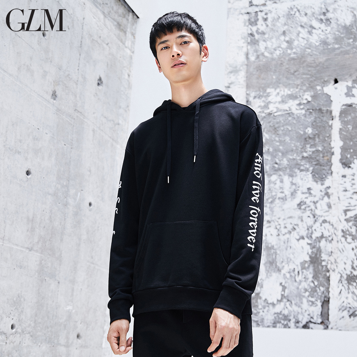 Glemall 哥来买 1441858890015DS 男士印花卫衣