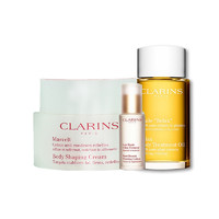 CLARINS 娇韵诗 塑身美胸套装（美体霜200ml+护理油100ml+美胸紧实乳50ml）