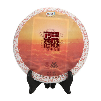 中茶 正茗系列 枣香饼 普洱熟茶 357g