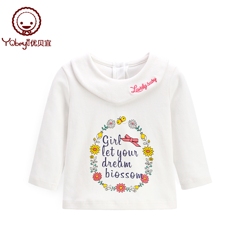 Yobeyi 优贝宜 女童纯棉T恤