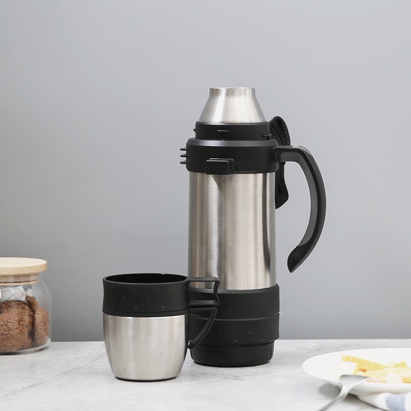 网易严选 不锈钢砂光 保温壶 1L