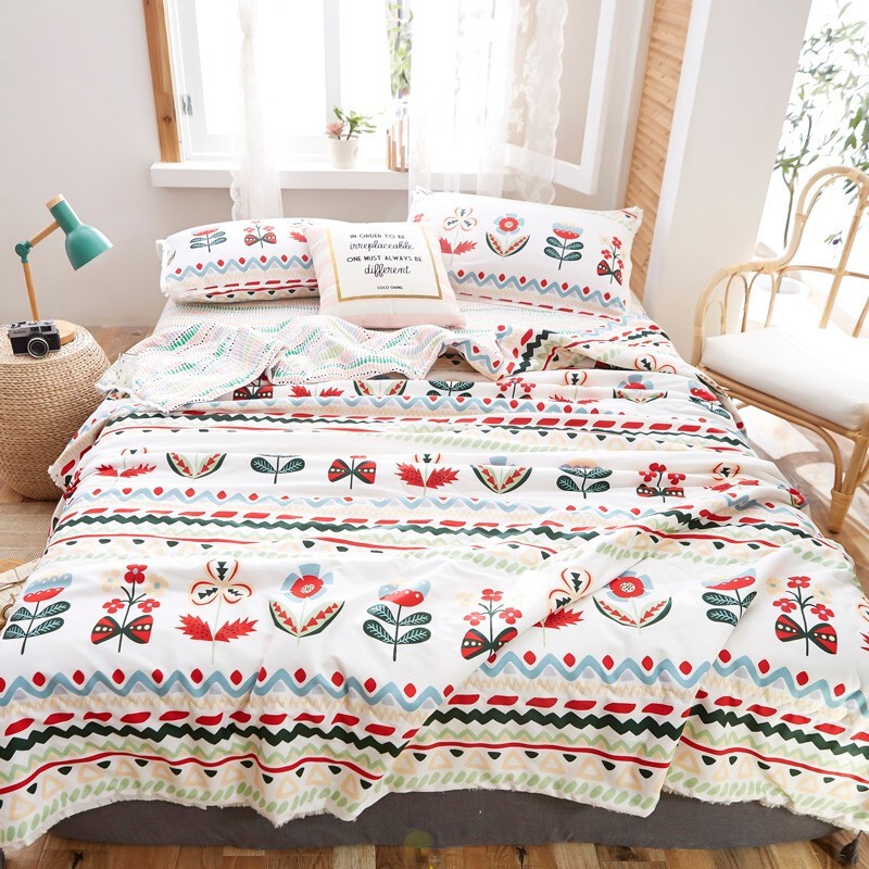 婉寇 40支纯棉空调被 150*200cm 约2.8斤