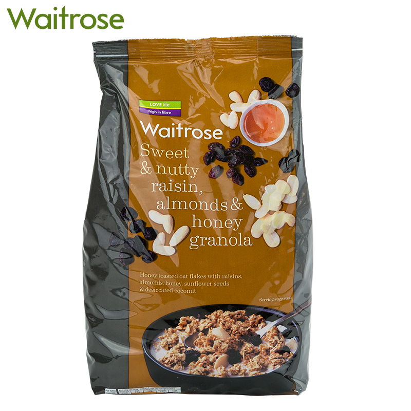 Waitrose 葡萄干杏仁蜂蜜麦片 1kg 