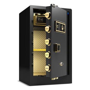 大一（DAYI）保险柜 家用指纹触屏全钢入墙保险箱大型办公60cm保管箱爵士黑指纹款