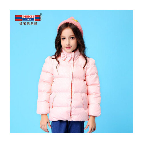 pencilclub 铅笔俱乐部 女童中长款棉服