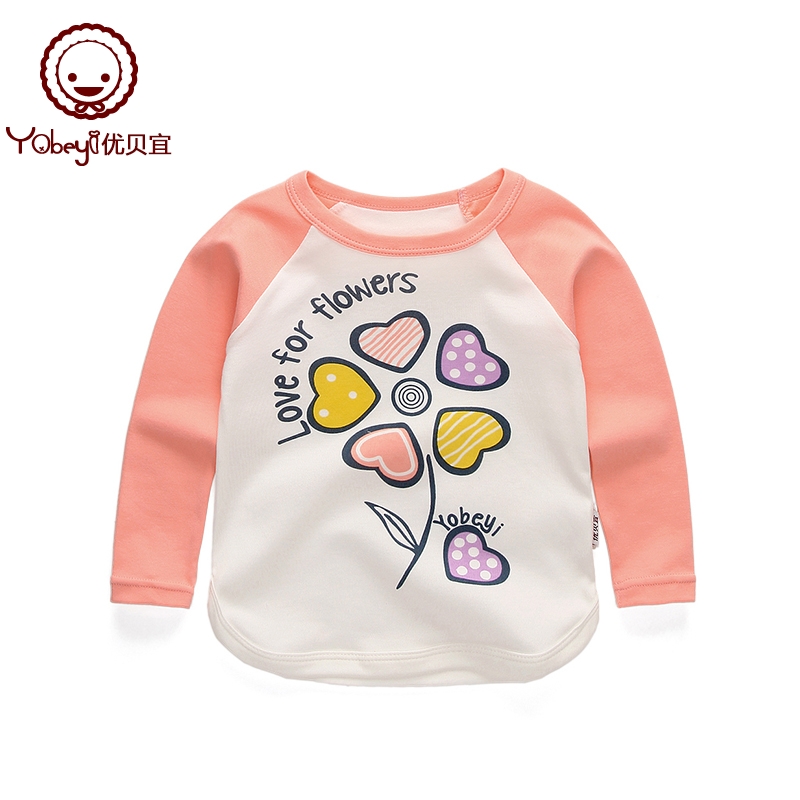 Yobeyi 优贝宜 女童长袖T恤