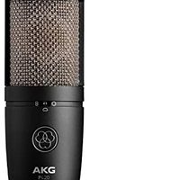 AKG P420 录音麦克风, 银蓝色24.89厘米x 13.97厘米x 22.86厘米
