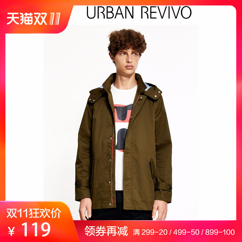 URBAN REVIVO ML08S1LN2002 男士外套