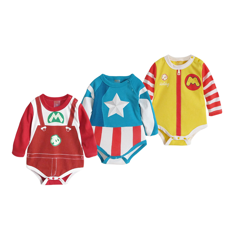 Augelute 宝宝长袖三角哈衣