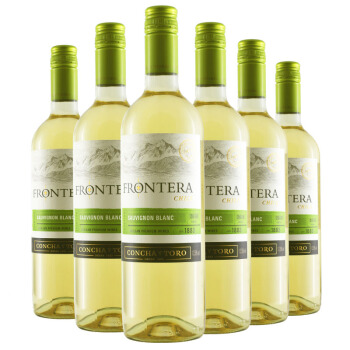 干露 CONCHA Y TOROFrontera 缘峰 苏维翁白葡萄酒 750ml*6瓶