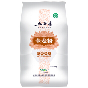 五谷康 全麦粉 500g