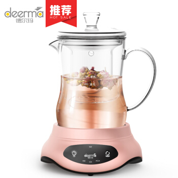 Deerma 德尔玛  HC02 养生壶 粉色 1.1L