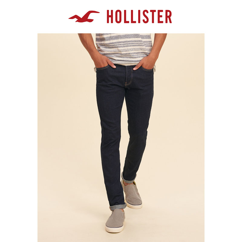 HOLLISTER 弹力系列 70608 男士紧身牛仔裤 