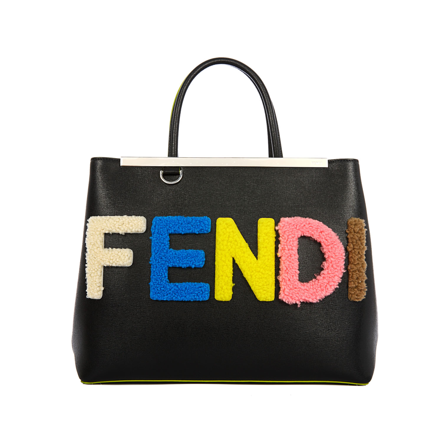 FENDI 芬迪 PETITE 2JOURS系列 女款牛皮手提包