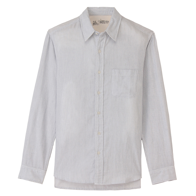 無印良品 MUJI 無印良品  男式条纹衬衫