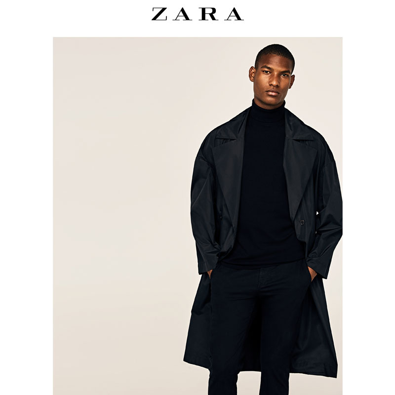 ZARA 05320501800 男款风衣 