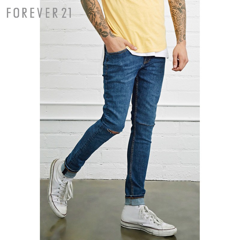 FOREVER 21 00200412 男士牛仔裤