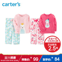 Carter's 摇粒绒长袖睡衣套装