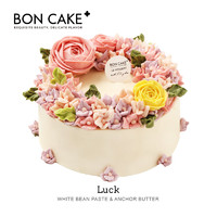  BON CAKE 小幸运 lucky 豆沙戚风蛋糕