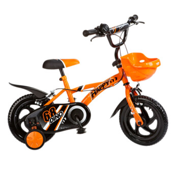 Happy Dino 小龙哈彼 LB1230Q-K115 儿童自行车 12寸自行车 橙色