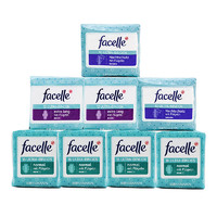 facelle 菲思乐 卫生巾套装（日用普通 4包+日用超长 2包+夜用超长2包）