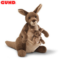 GUND Jirra 袋鼠母子毛绒玩具