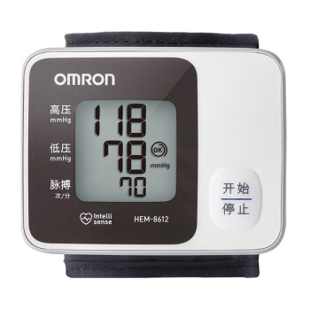 OMRON 欧姆龙 HEM-8612 手腕式电子血压计
