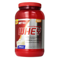 MET-RX 美瑞克斯 乳清蛋白粉 健身增健肌粉WHEY 香草味 2磅