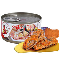 Smiling Fish 穆莎曼咖喱油炸鲭鱼罐头 185g