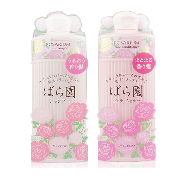 Shiseido 资生堂 ROSARIUM玫瑰园 玫瑰香氛洗发水护发素套装 300ml+300ml