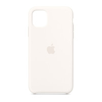 蘋果Apple 原裝iPhone 11 硅膠保護殼 手機殼 白色
