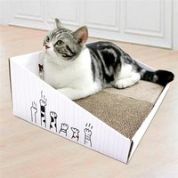得酷 彩盒猫抓板 猫咪玩具