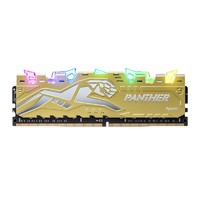 Apacer 宇瞻 黑豹RGB水晶灯条 DDR4 2666  台式机内存条 8GB