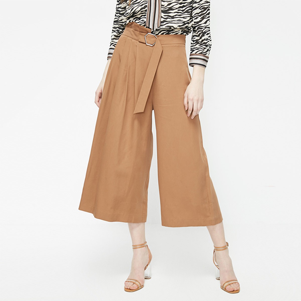 vero moda 31926j523 女士高腰阔腿裤
