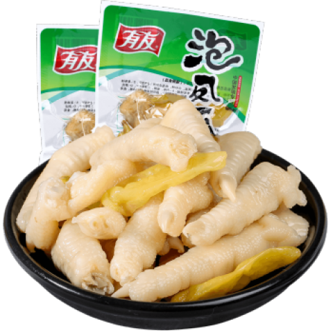 有友泡椒凤爪山椒味70g26件