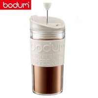 丹麦bodum 葡萄牙进口  咖啡过滤杯双层塑料随行杯法压咖啡杯白k11102-913