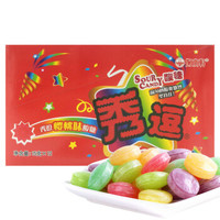 中国台湾进口 秀逗爆酸水果糖 樱桃味15g*12袋/盒 *5件
