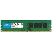 Crucial 英睿達 DDR4 3200MHz 臺式機內存 普條 綠色 8GB CT4G4DFS8266