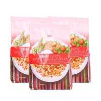 ICA 草莓酸奶粗粮混合麦片 500g*3袋