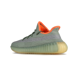 adidas yeezy boost 350 v2 desert sage 灰橙 侧透满天星