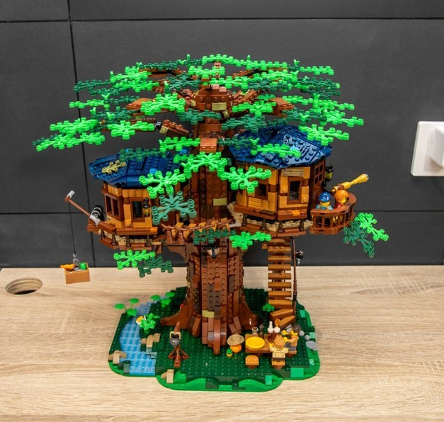 乐高积木_lego 乐高 ideas系列 21318 森林之树小屋多少钱-什么值得买