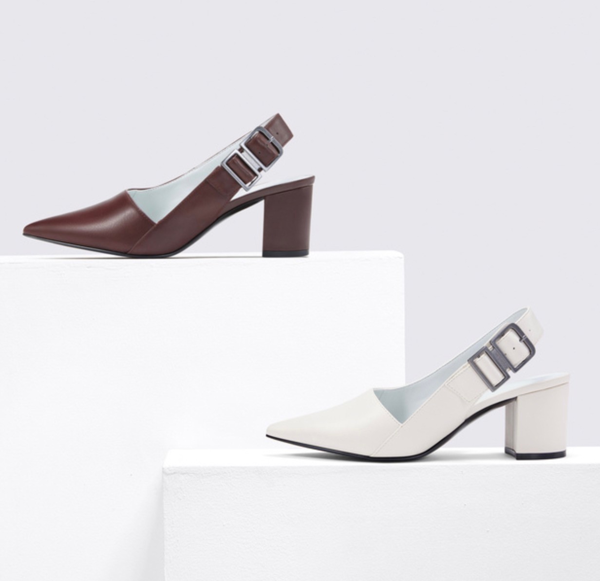 CHARLES＆KEITH CK1-60361165 女士尖头高跟鞋