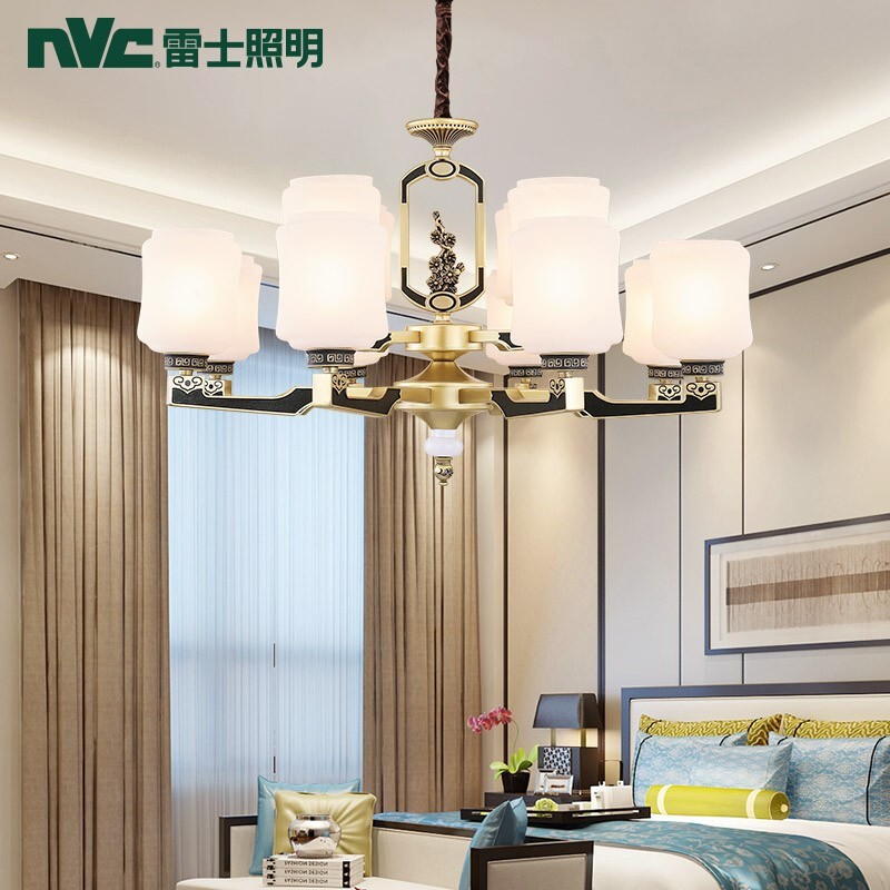 【省855元】客厅吊灯_nvc-lighting 雷士照明 春风 12