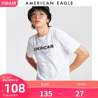 AEO2020春季新款男士LOGO短袖圆领T恤American Eagle 0519_4790 *6件
