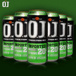 oj烈性啤酒 进口高度烈性强劲啤酒 oj20度精酿啤酒500