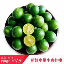 海南小青柠檬现摘现发鲜青桔水果1斤