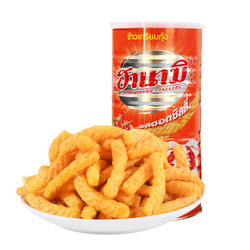泰国进口卡乐美辣味虾味条110g零食品膨化小吃特产特色薯片零食
